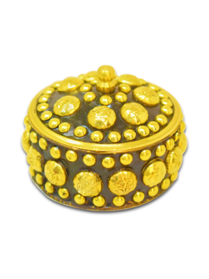 Brass KumKum Box Sindoor