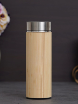 Bamboo Bottle USB Combo Gift