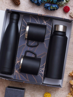 Bottle Mug Complete Gift Set