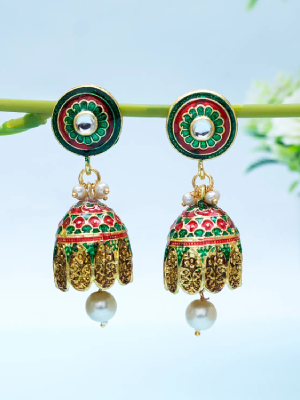 Dome Shape Jhumkas