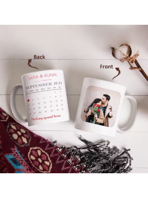 Calendar Photo Mug