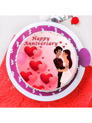 Anniversary Poster Cake