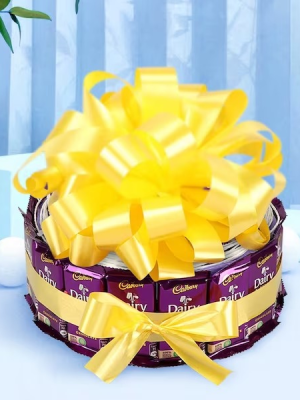 Yellow Chocolate Arrangement