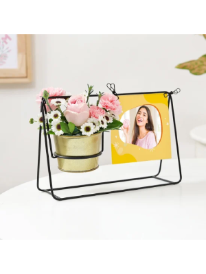 Swinging Metal Planter