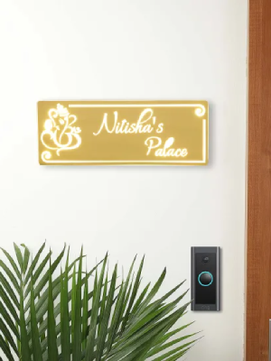 LED Name Plate