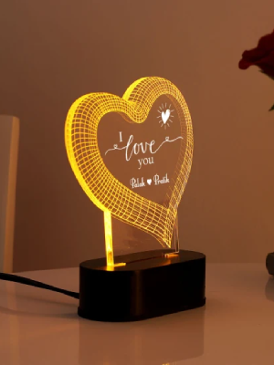 I Love You LED Lamp