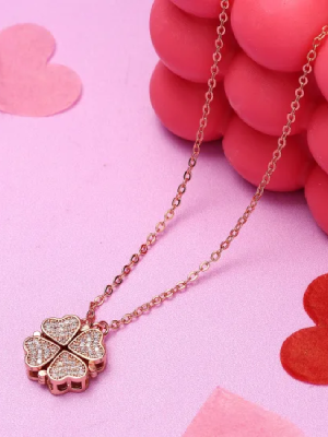 Floral Heart Openable Pendant