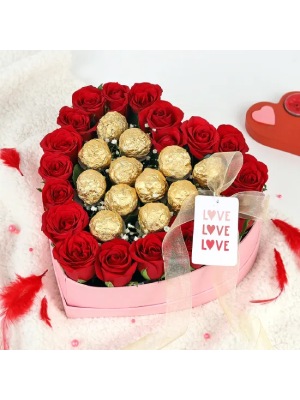 Heart Choco Bouquet